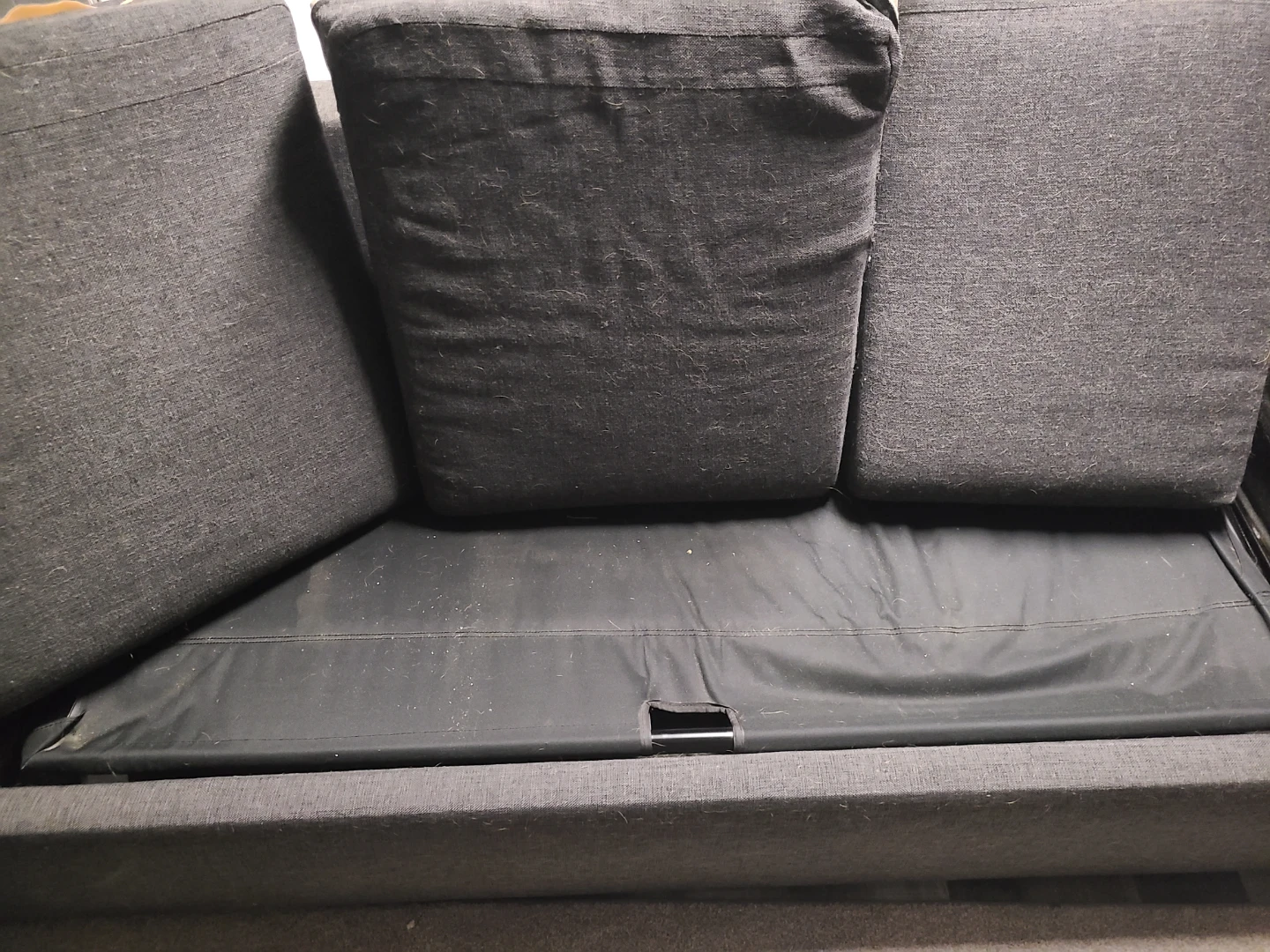 Dark Grey Sectional Sofa - photo 2