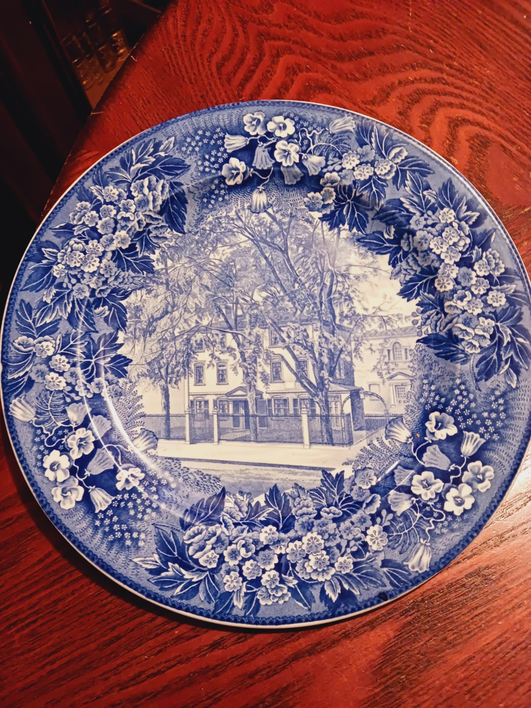 Wedgwood Wadsworth-Longfellow House Plate - photo 2