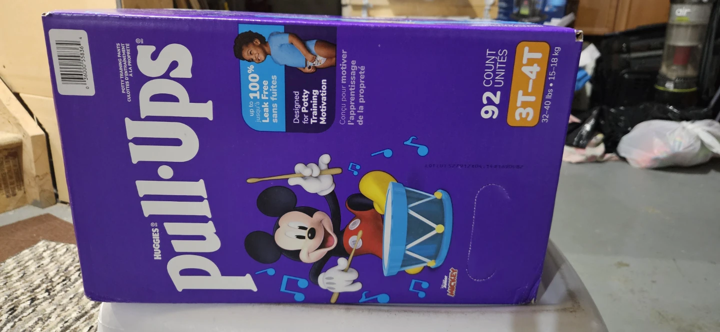 Huggies Pull-Ups Potty Training Pants 3T-4T - 92 Count - photo 2