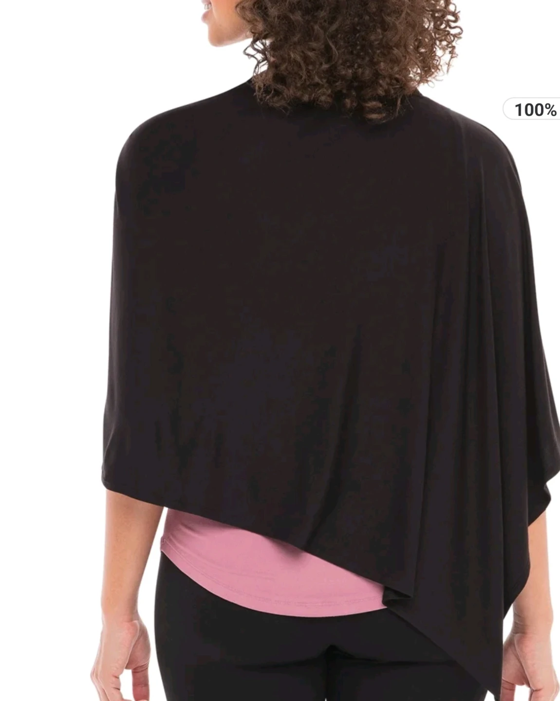 Breastfeeding cover up use as a poncho too - photo 4