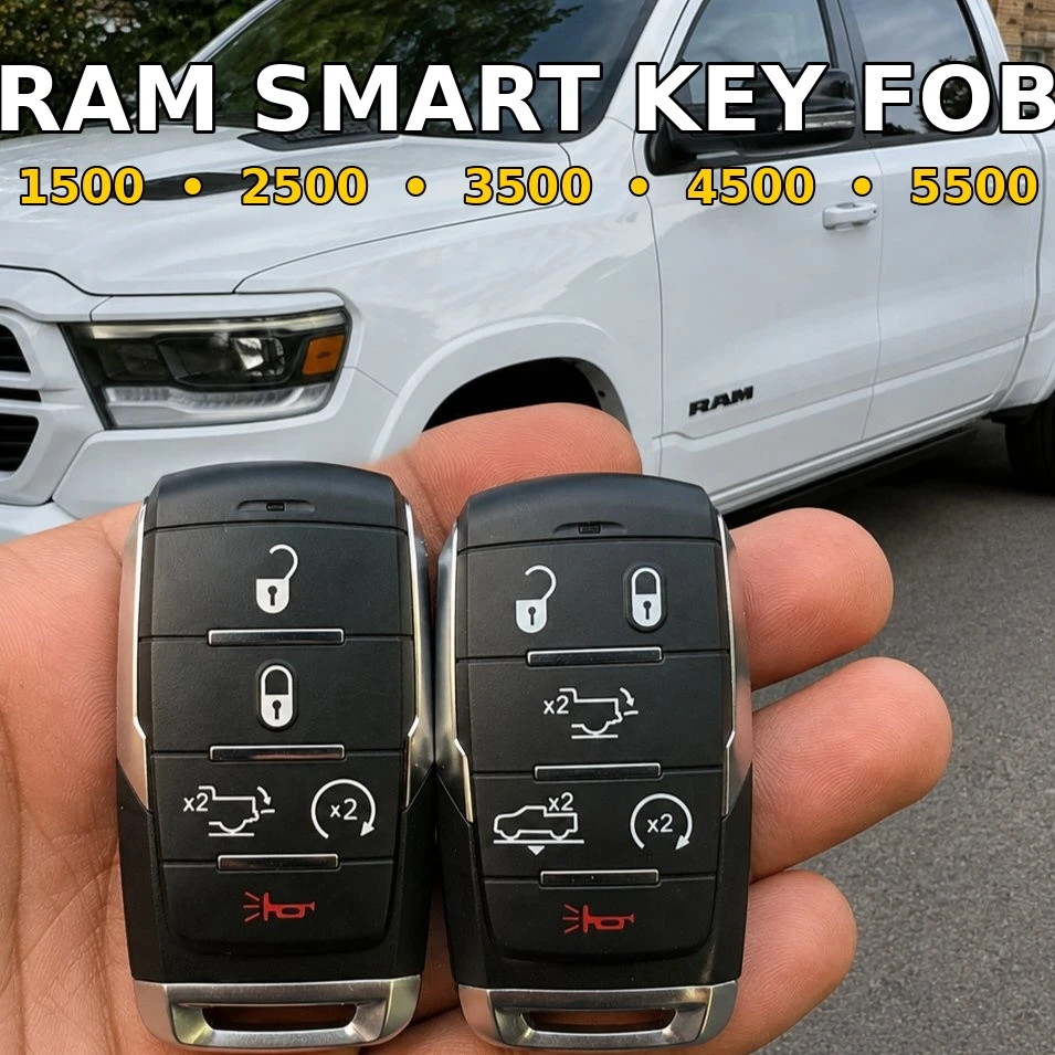 Ram 1500 2500 3500 4500 5500 Smart Key Fob - Push Start