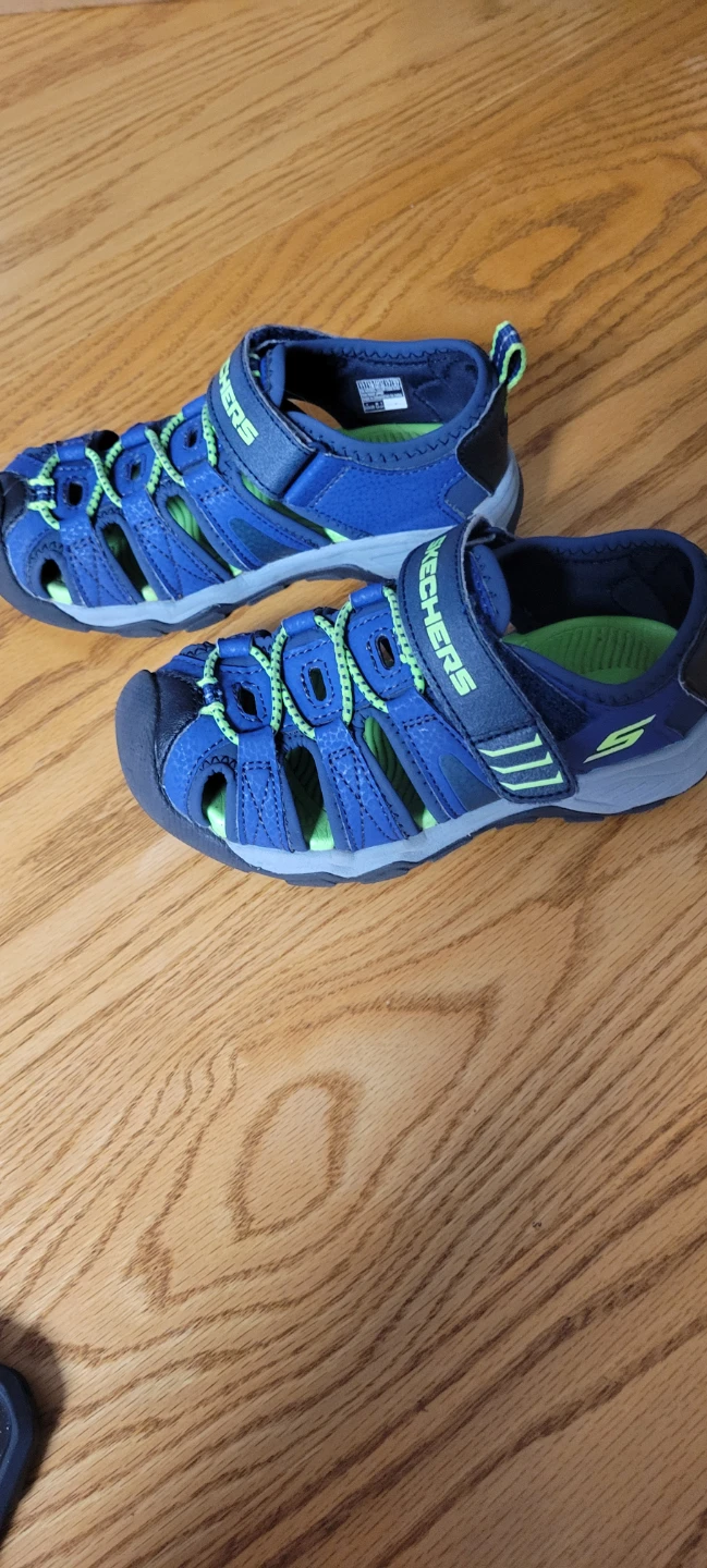Skechers Boys Sandals Blue and Green - photo 2