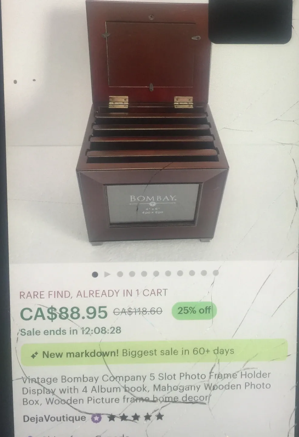 Bombay Company Photo Box & other collectables - photo 5