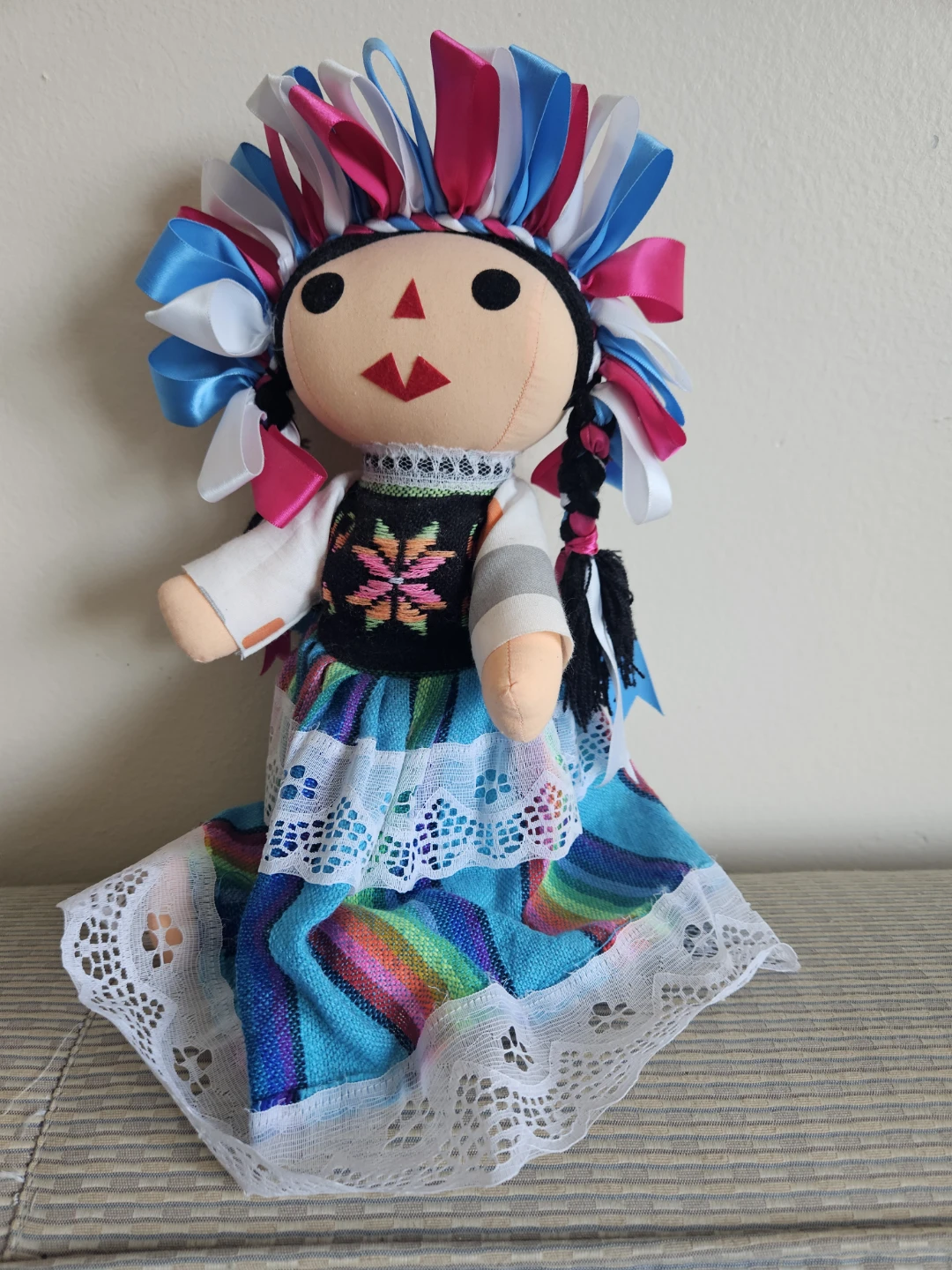 Handmade Folk Art Doll - photo 4