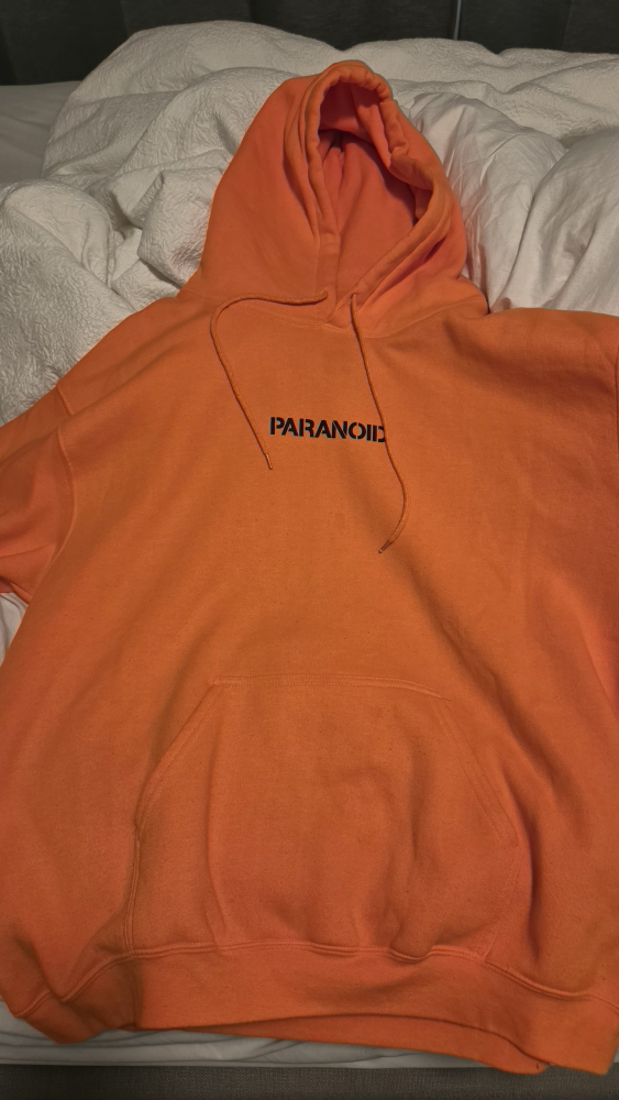 Anti Social Social Club Orange Hoodie - photo 2