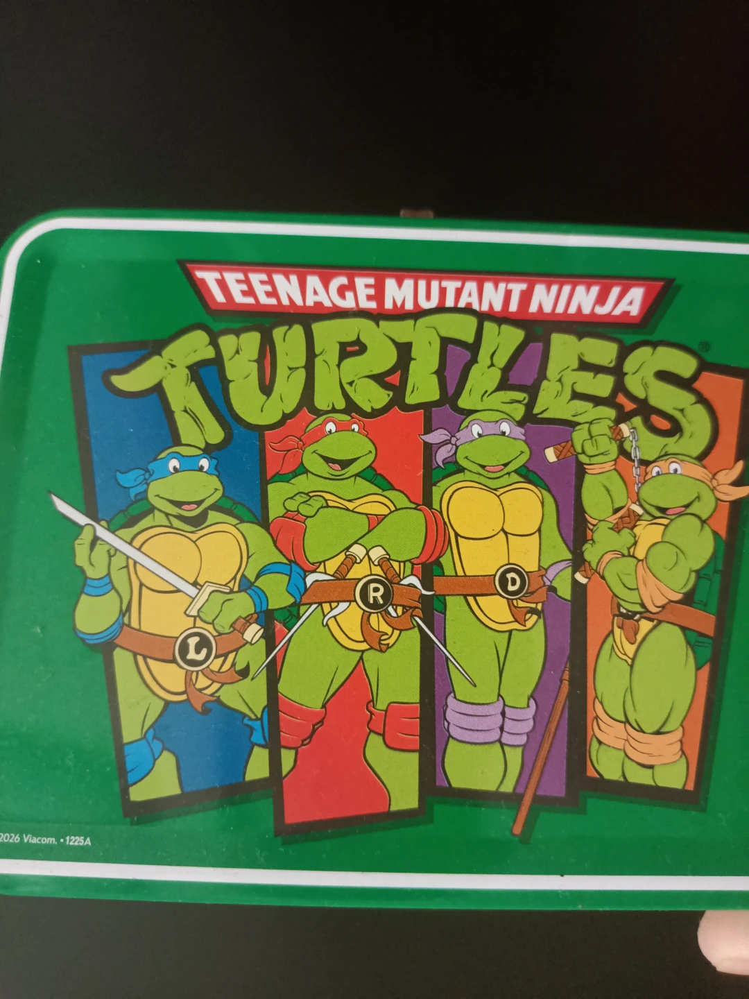 Teenage Mutant Ninja Turtles Metal Lunchbox🏈