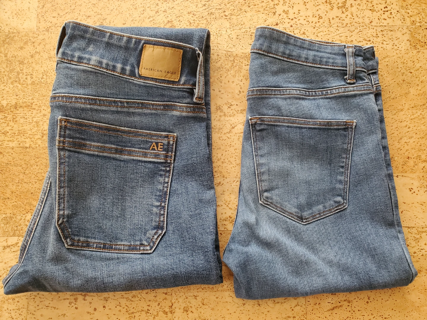 H&M blue denim jeans