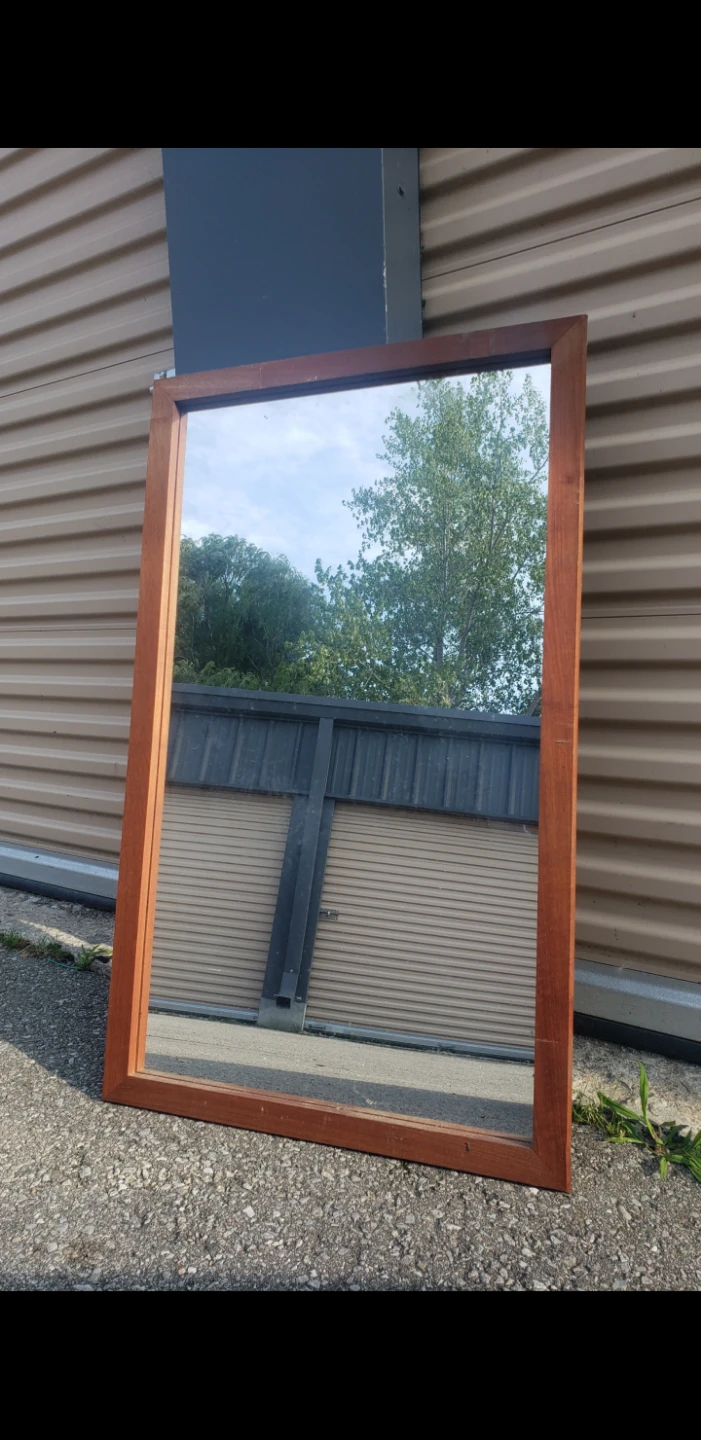 Teak Mirror
