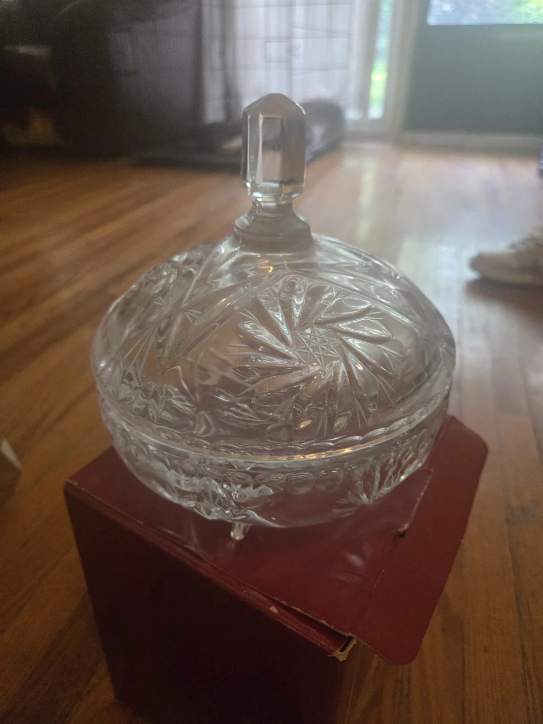 Genuine Cristal de Plomb 24% Lead Crystal Candy Dish - photo 2