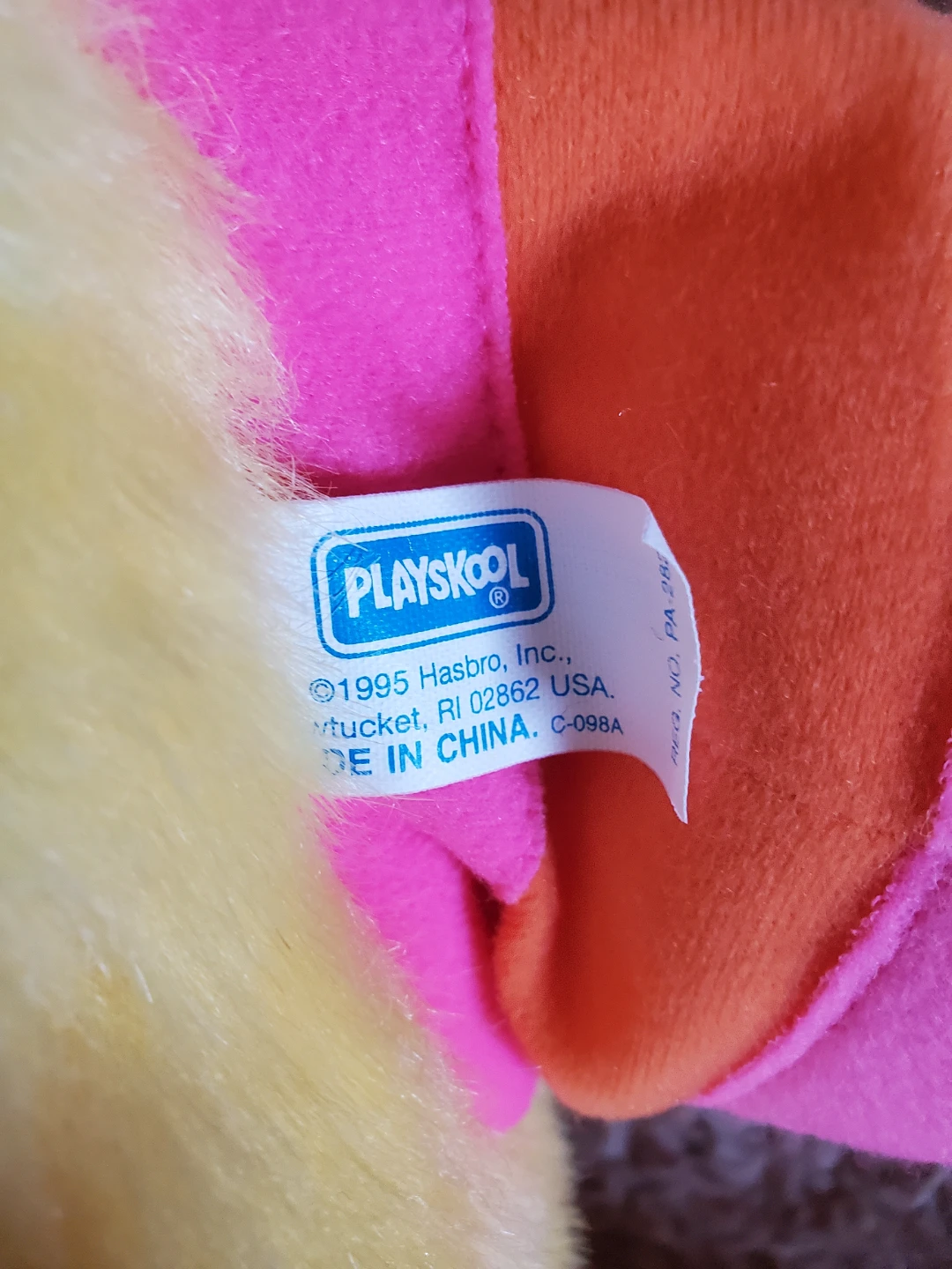 Playskool Big Bird Plush Toy 1995 - photo 5