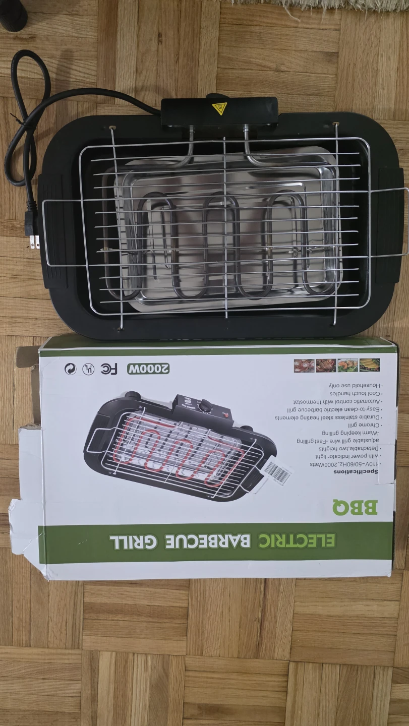2000W Electric Barbecue Grill