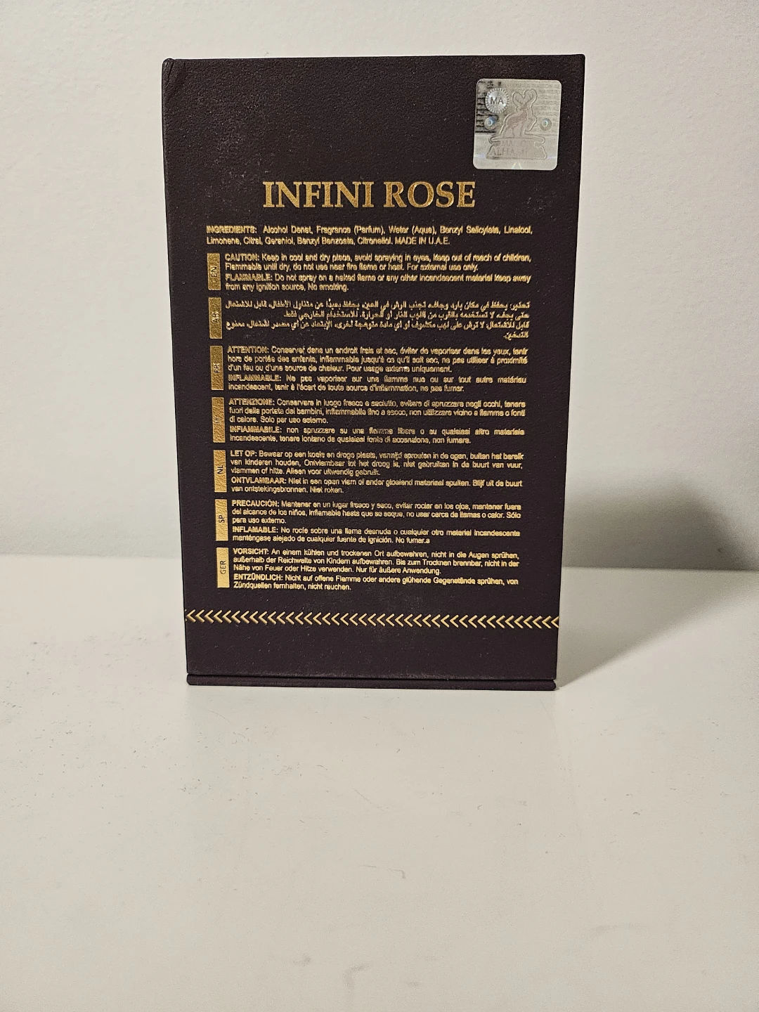 Maison Alhambra Infini Rose Eau de Parfum 100ml - photo 3