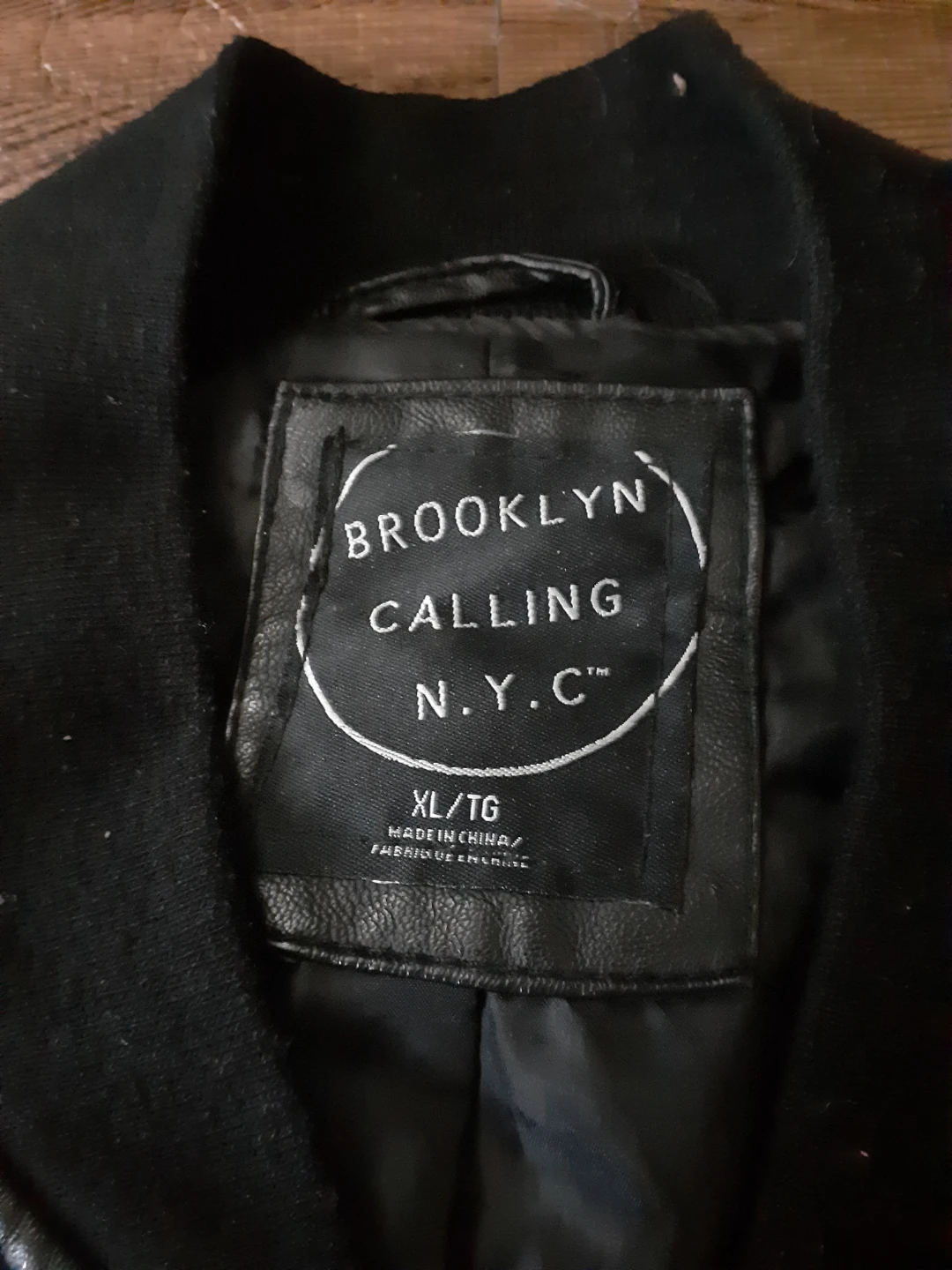 Brooklyn Calling N.Y.C. Black Quilted Bomber Jacket - photo 4