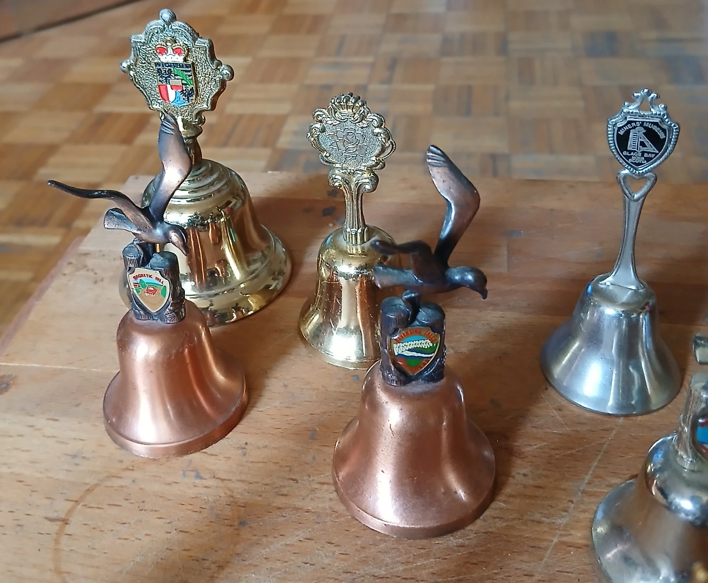 Collection of 14 Vintage Souvenir Bells - photo 2