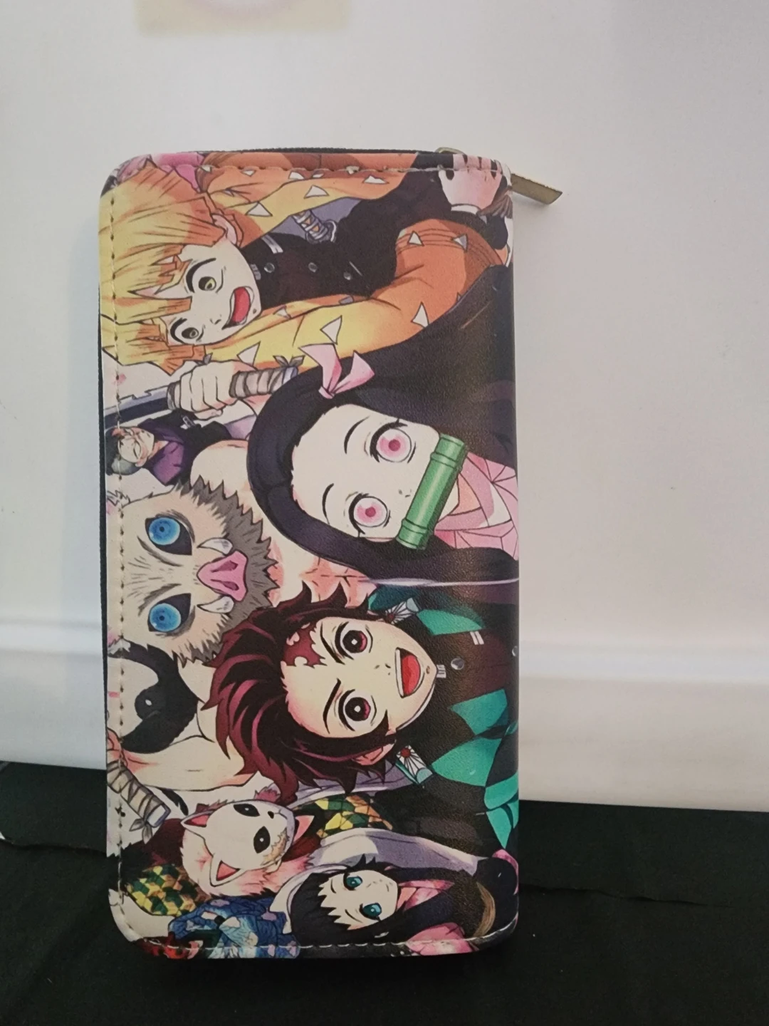 Demon Slayer Anime Graphic Zip Around Wallet