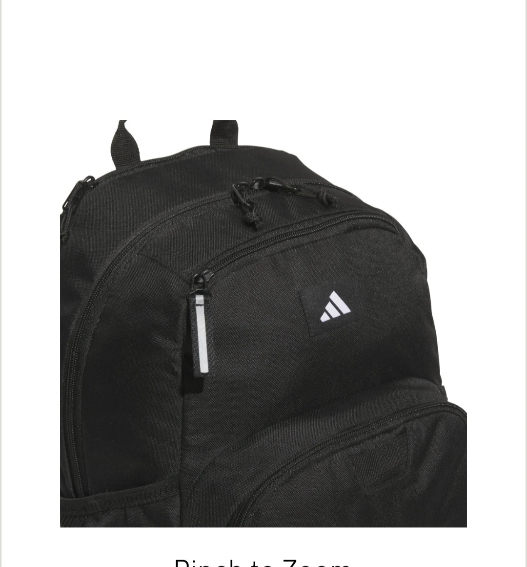 Adidas Black Backpack
