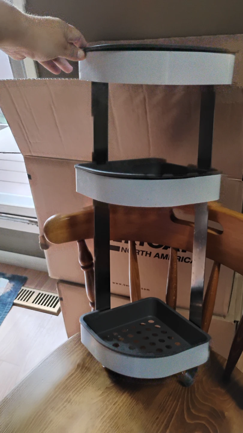 3-Tier Metal Corner Shower Caddy