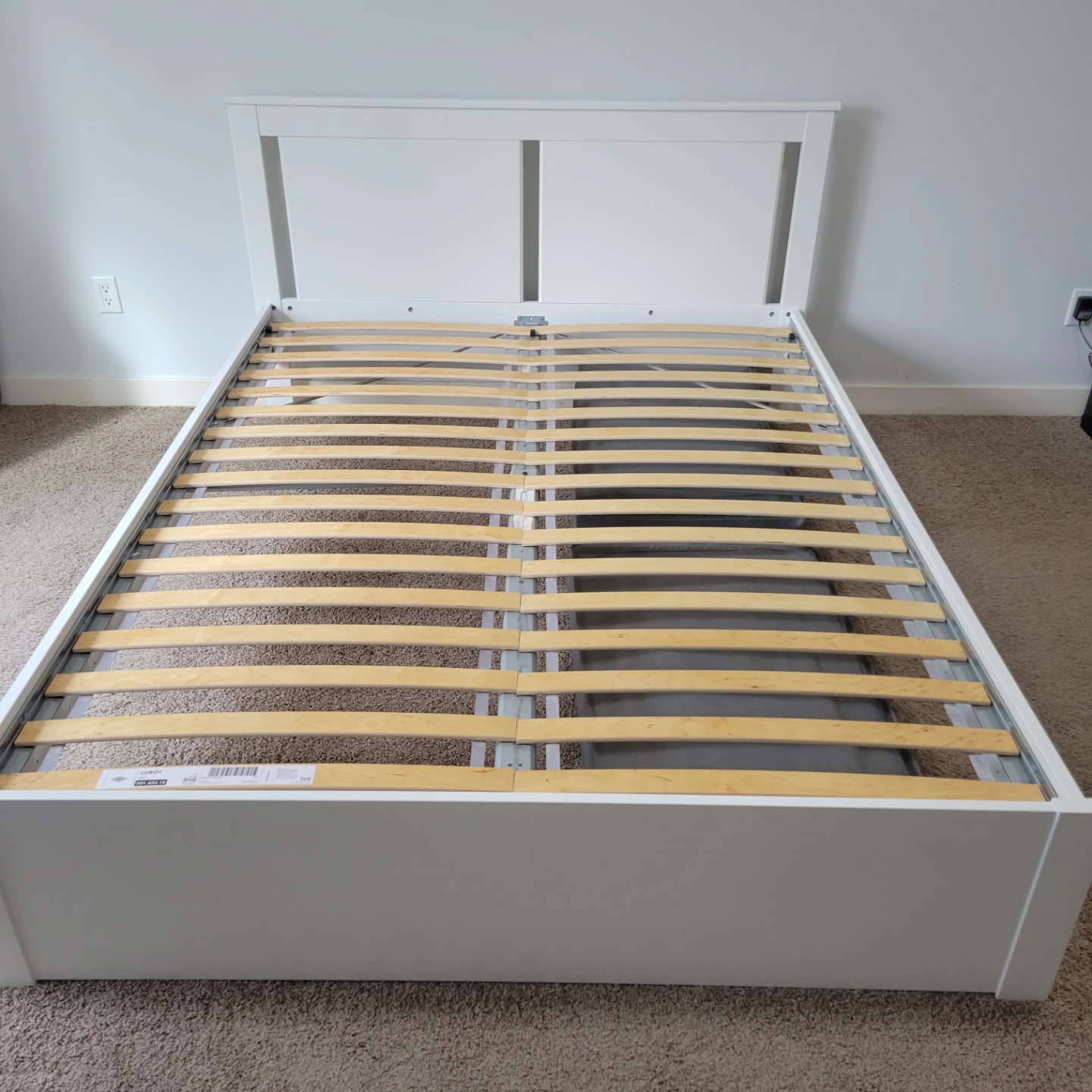 IKEA LURÖY Queen Bed Frame with Slat Base
