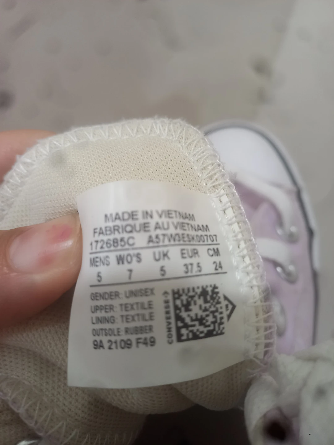 Converse Chuck Taylor All Star High Tops Lilac - photo 4