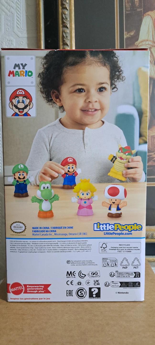 Fisher-Price Little People My (Super) Mario Figure Set - photo 3