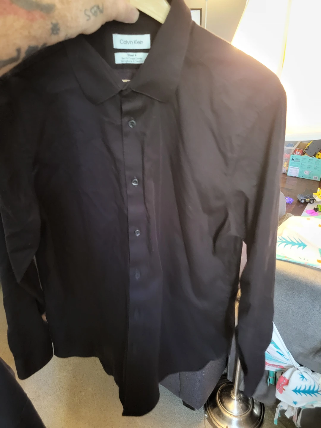 Calvin Klein Steel+ Slim Fit Dress Shirt