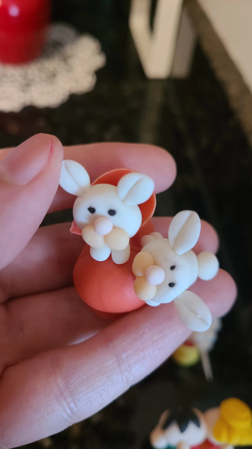 9 Handmade Polymer Clay Miniature Figurines - photo 5
