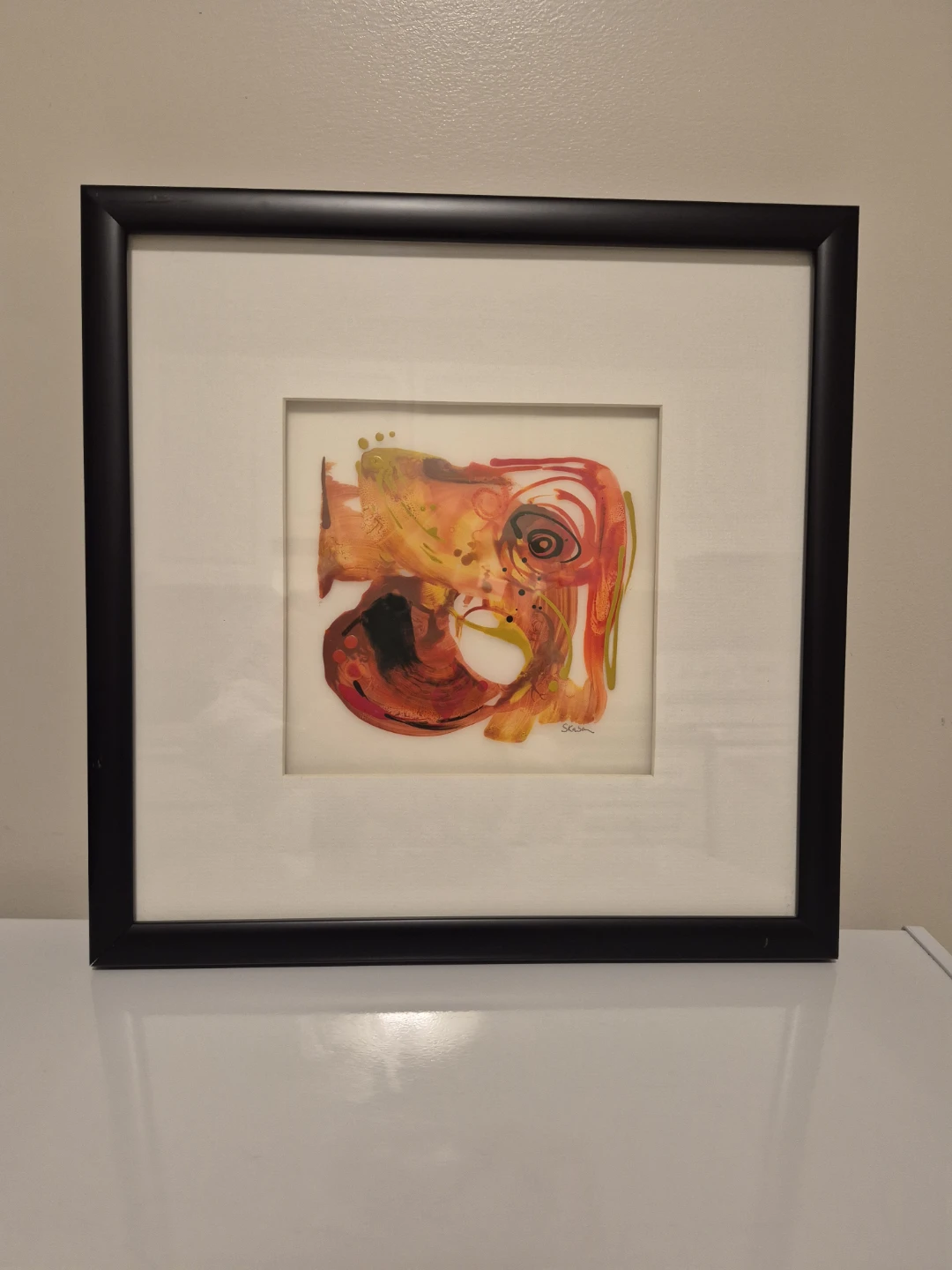 Abstract Framed Artwork by Skaba 🏈