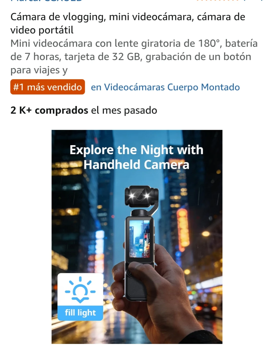 Black Portable Vlogging Camera (cash only) - photo 5