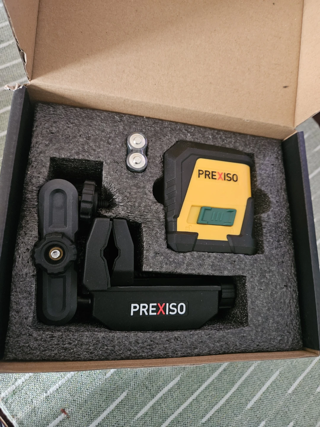 Prexiso Green-Beam Self-Leveling Cross Line Laser - photo 2