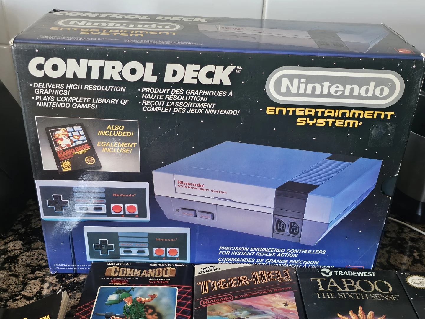 Nintendo Entertainment System with R.O.B. and Games - photo 3