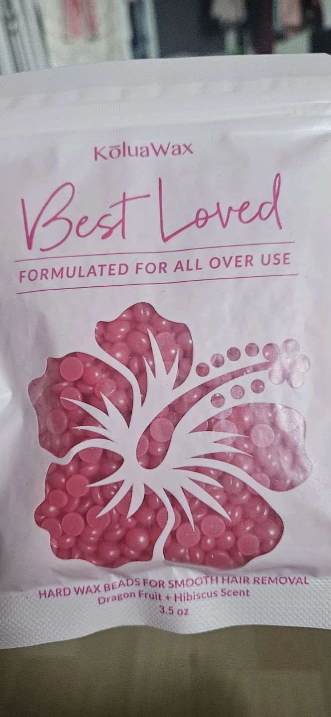 KōluaWax Hard Wax Beads - Dragon Fruit + Hibiscus