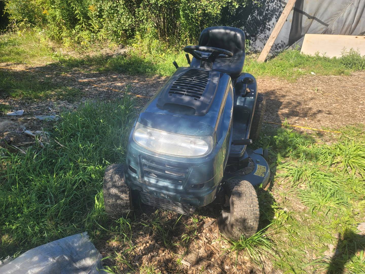Yard works lawn tractor