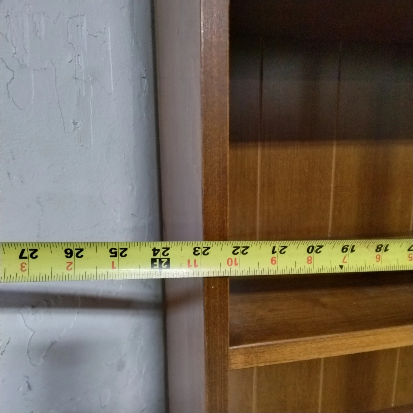 2 6 feet tall by 23 inch w solid wood - photo 3