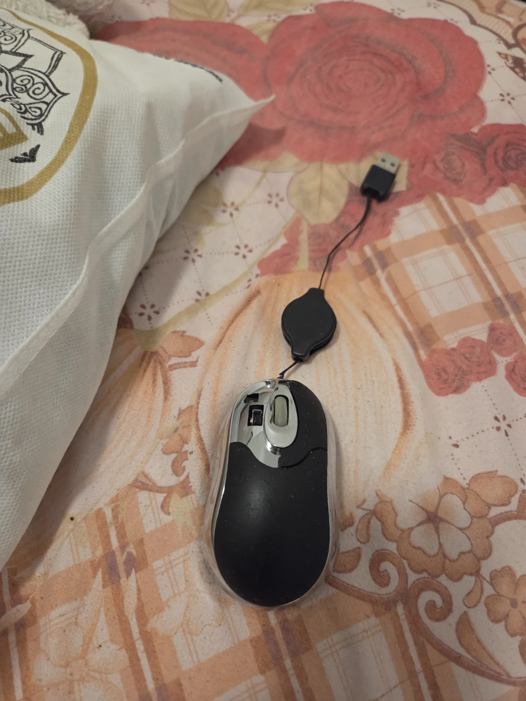 Retractable USB Wired Optical Mouse - photo 3