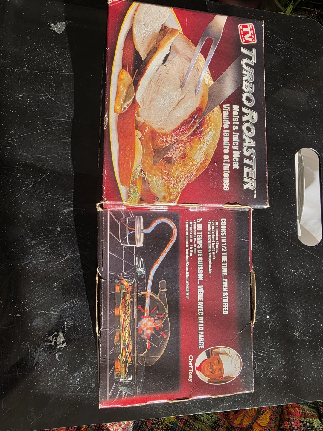 TV Turbo Roaster for Moist & Juicy Meat