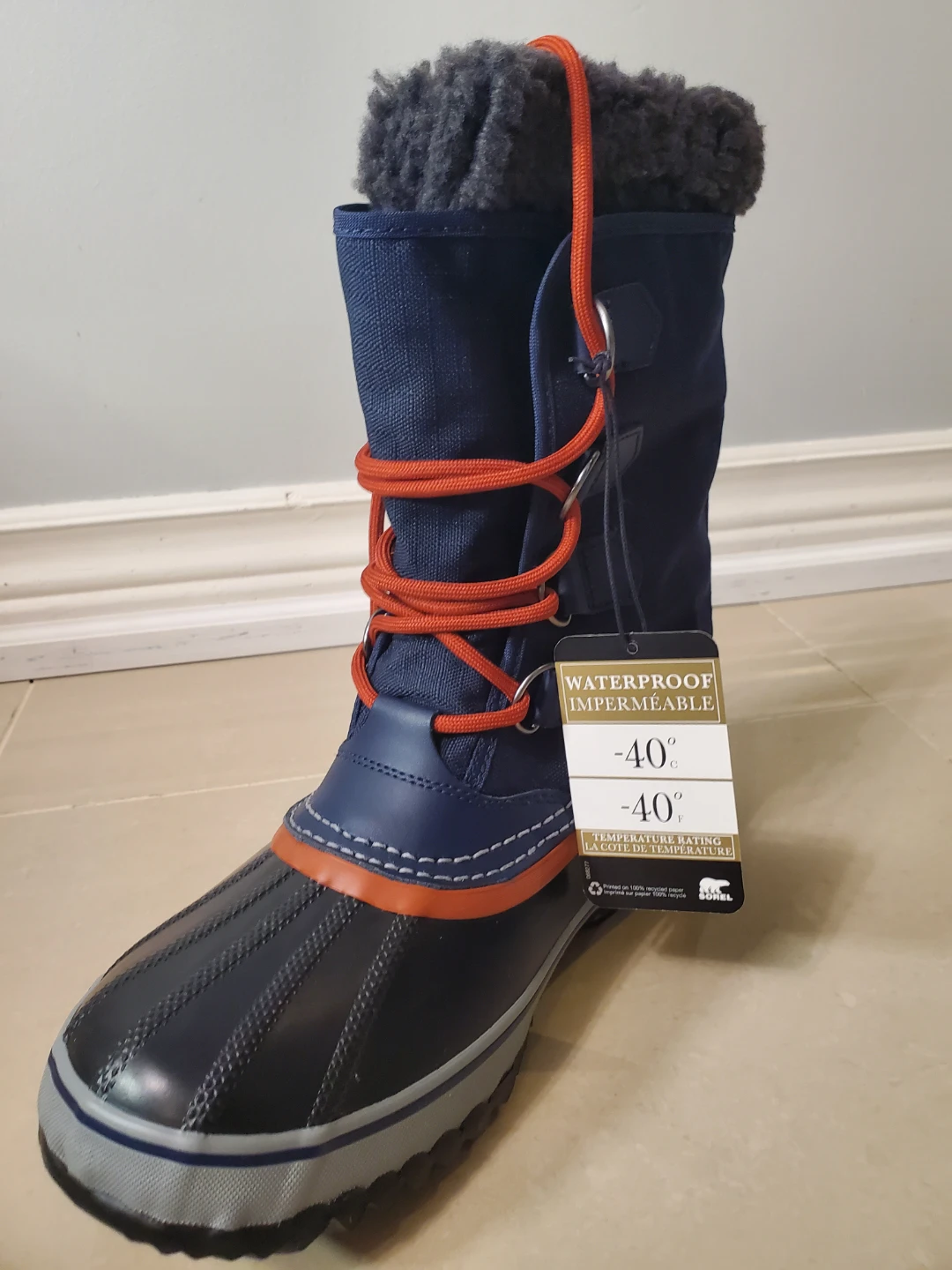 Sorel Men's Waterproof Winter Boots Size 8 - photo 3