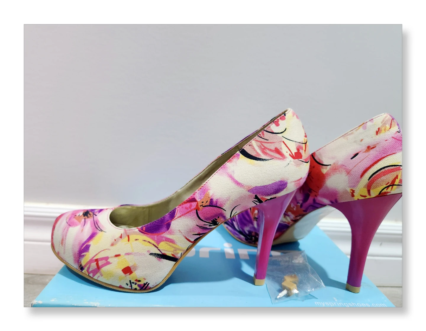 Pinki platform pumps size 37