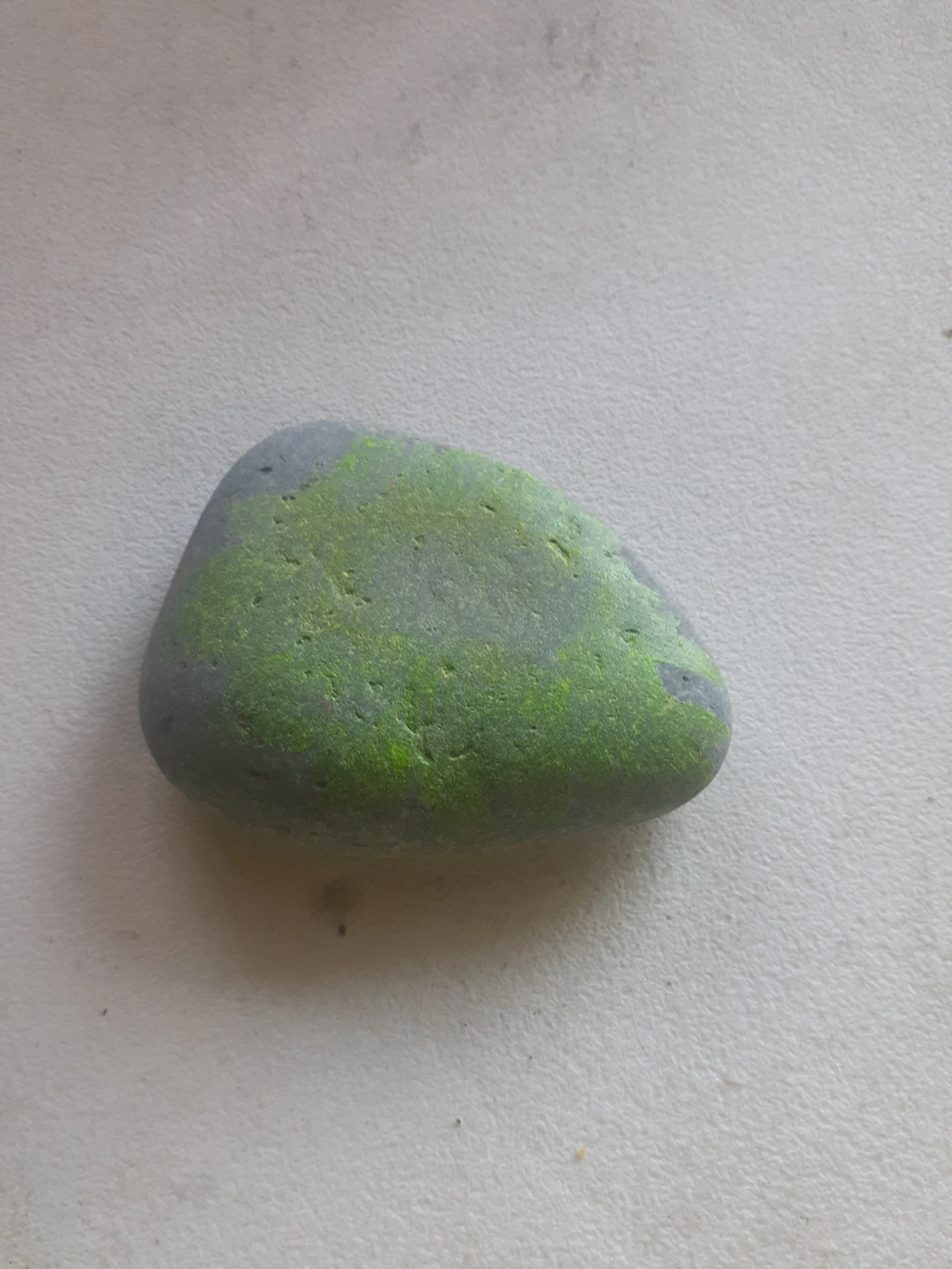 Decorative Grey and Green Stone