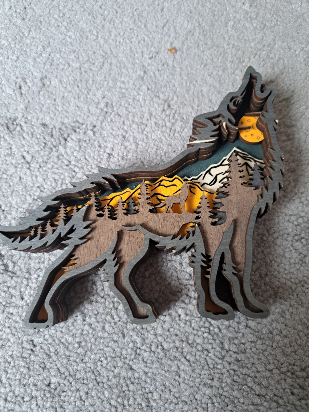 Wooden Layered Animal and Dinosaur Decor - photo 2