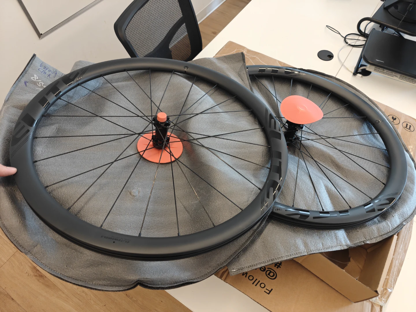 new ELITEWHEELS SLR GRAVEL Carbon Wheelset Ratchet System 36T - photo 2