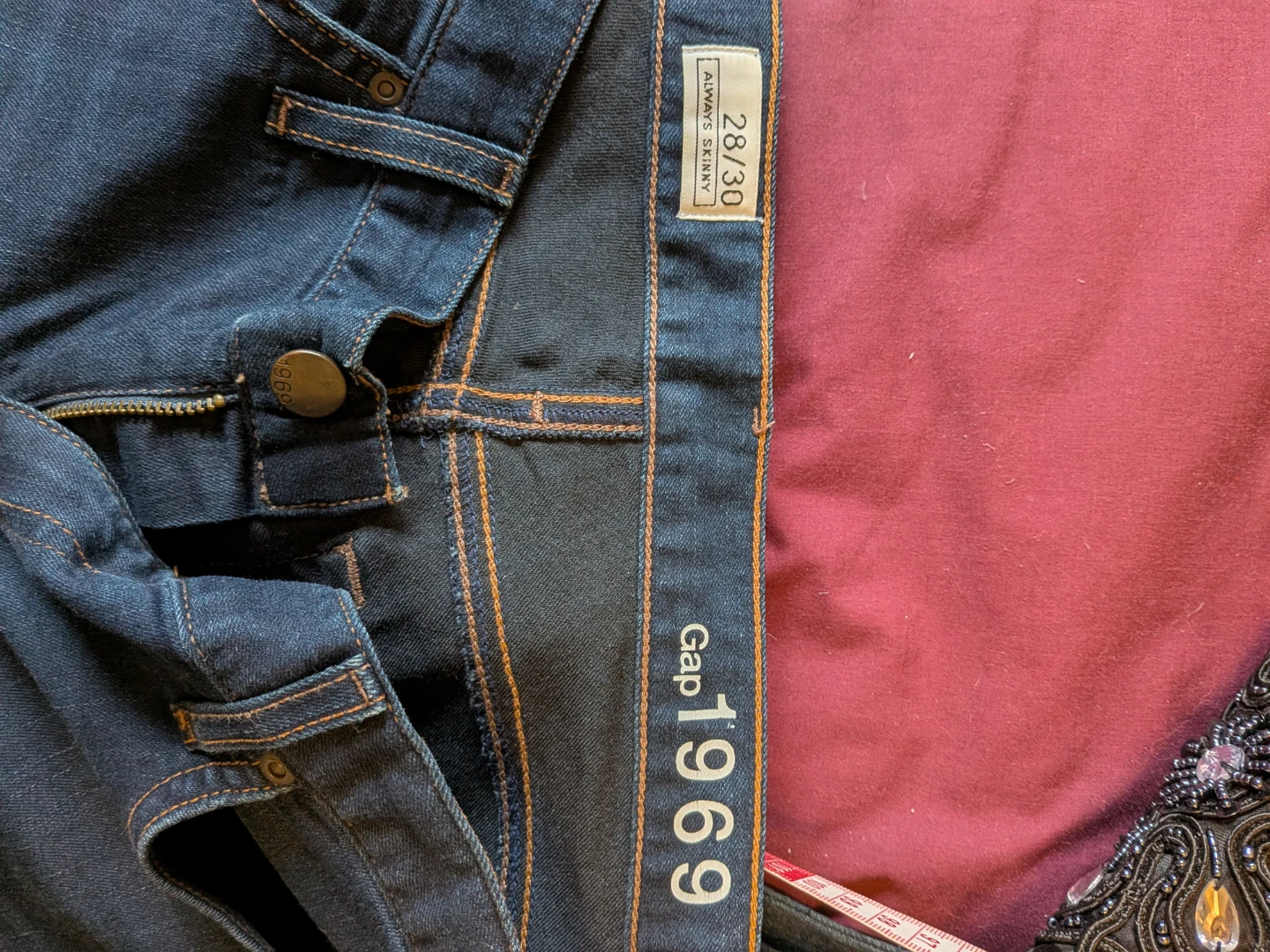 🏈Gap 1969 Always Skinny Jeans 28/30 - photo 4