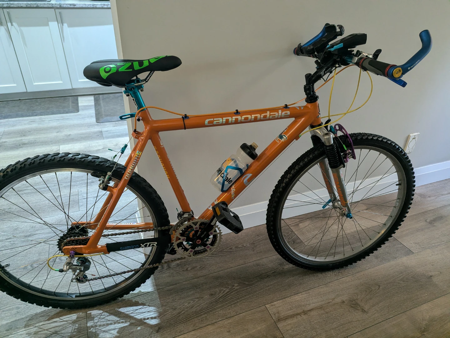 Bike. Vintage Cannondale restored to mint