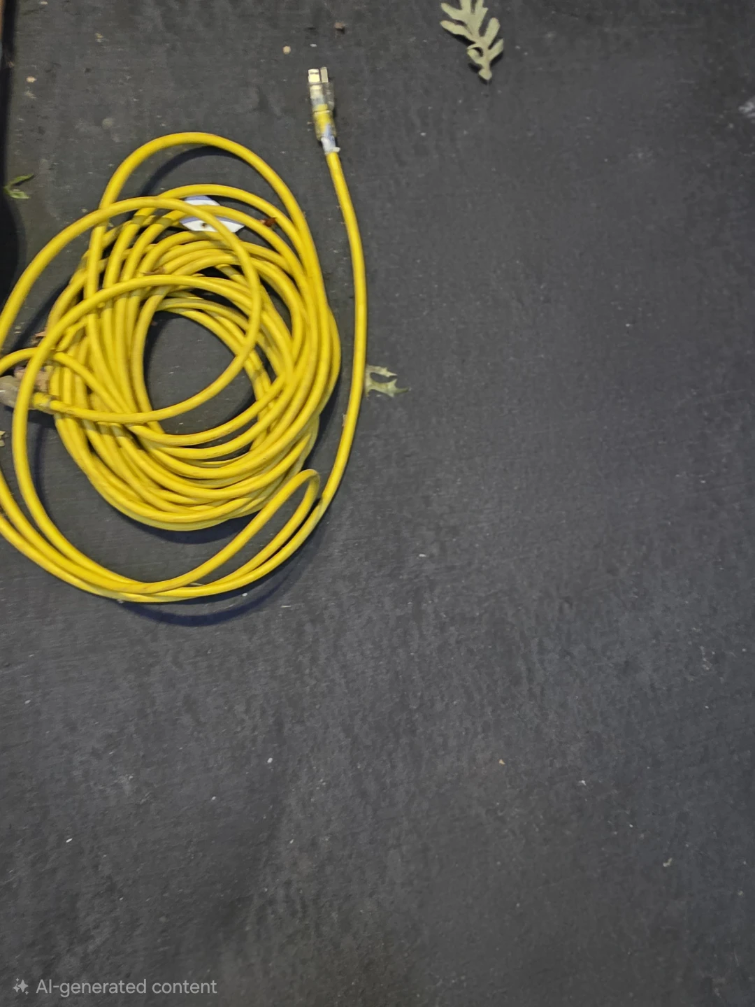 Yellow Extension Cord