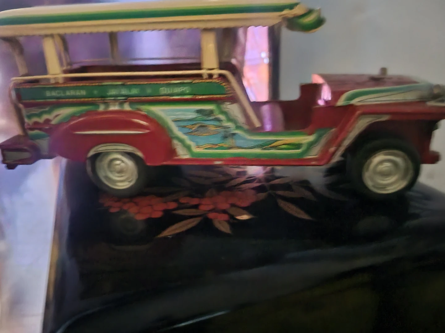 Vintage Metal Jeepney Toy