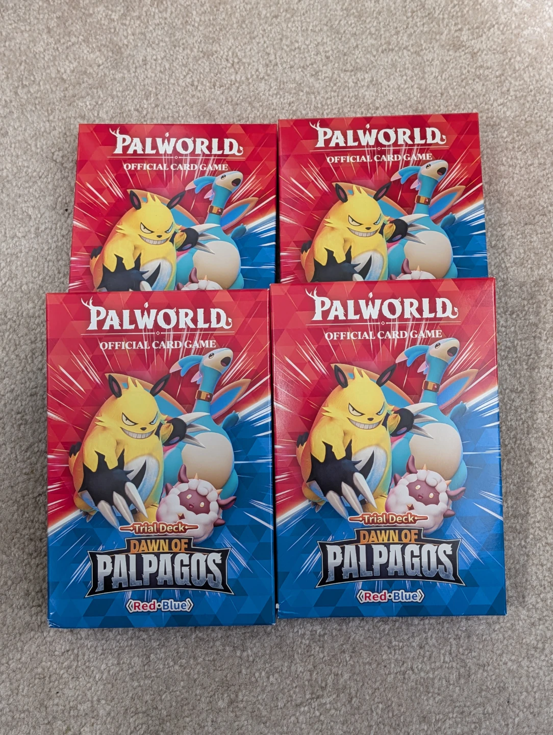 Palworld Trial Deck Dawn of Palpagos (Red-Blue) - photo 2