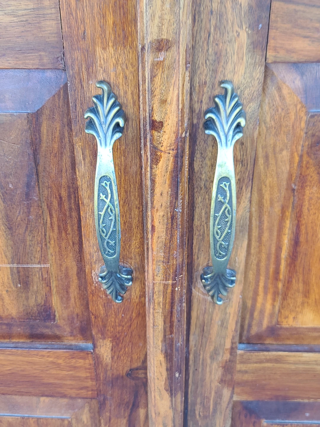 Solid Wood Rustic Armoire / Wardrobe Cabinet - photo 5