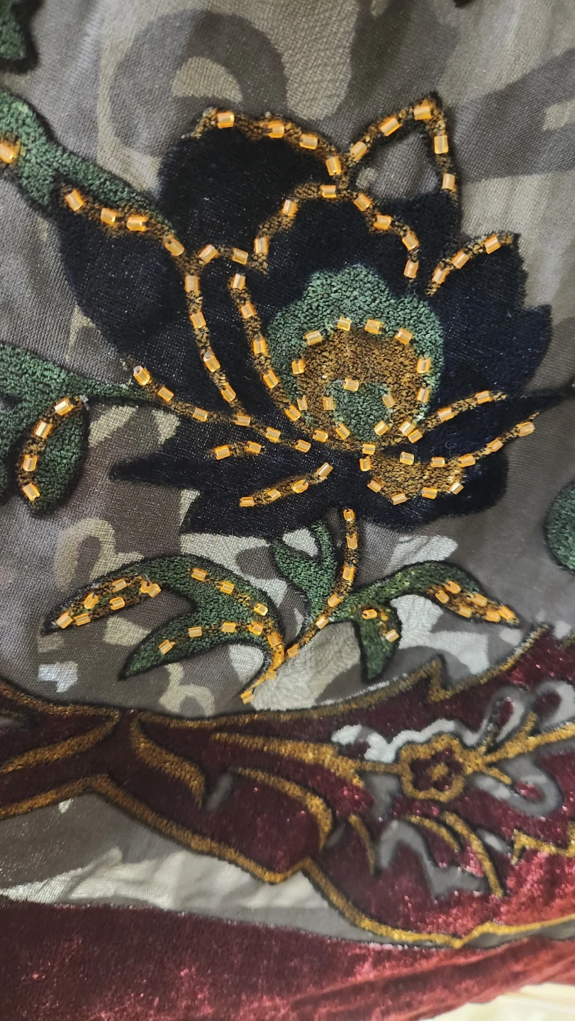 Vintage Silk Velvet Top - photo 2