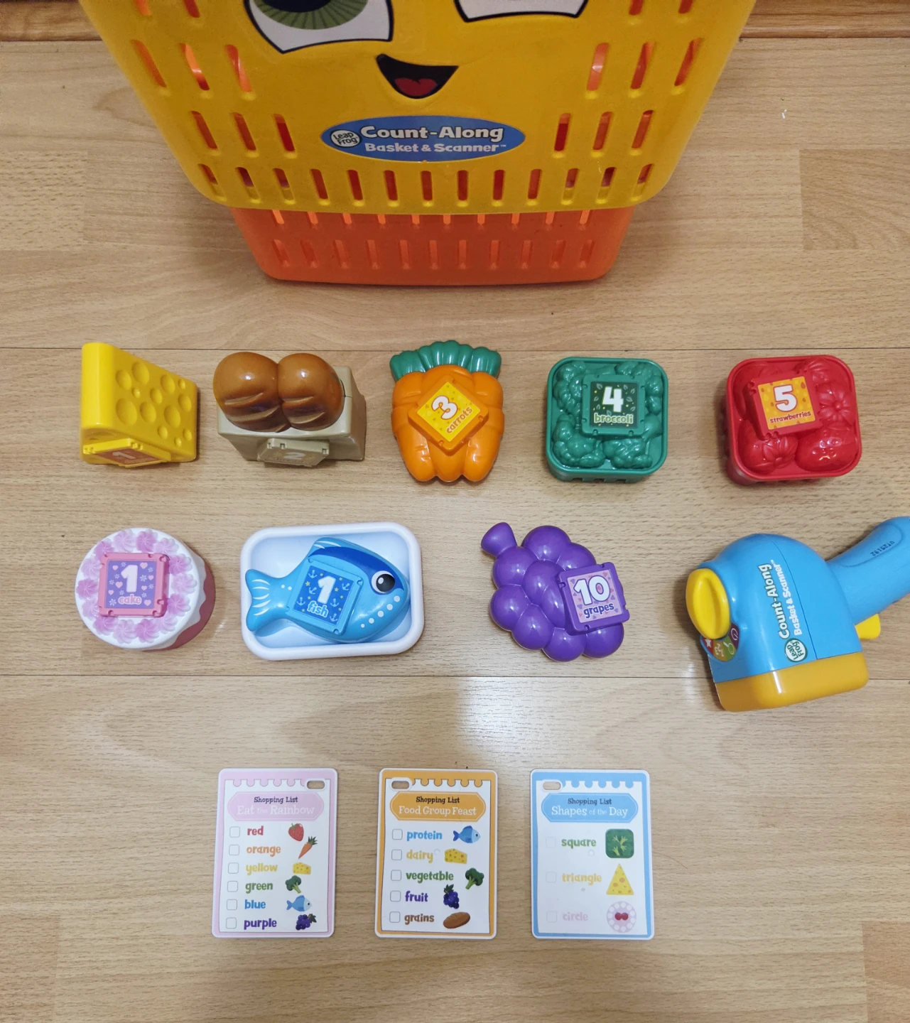 LeapFrog Count-Along Basket and Scanner - photo 4