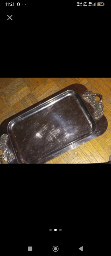 Vintage Grape Design Serving Tray - photo 2
