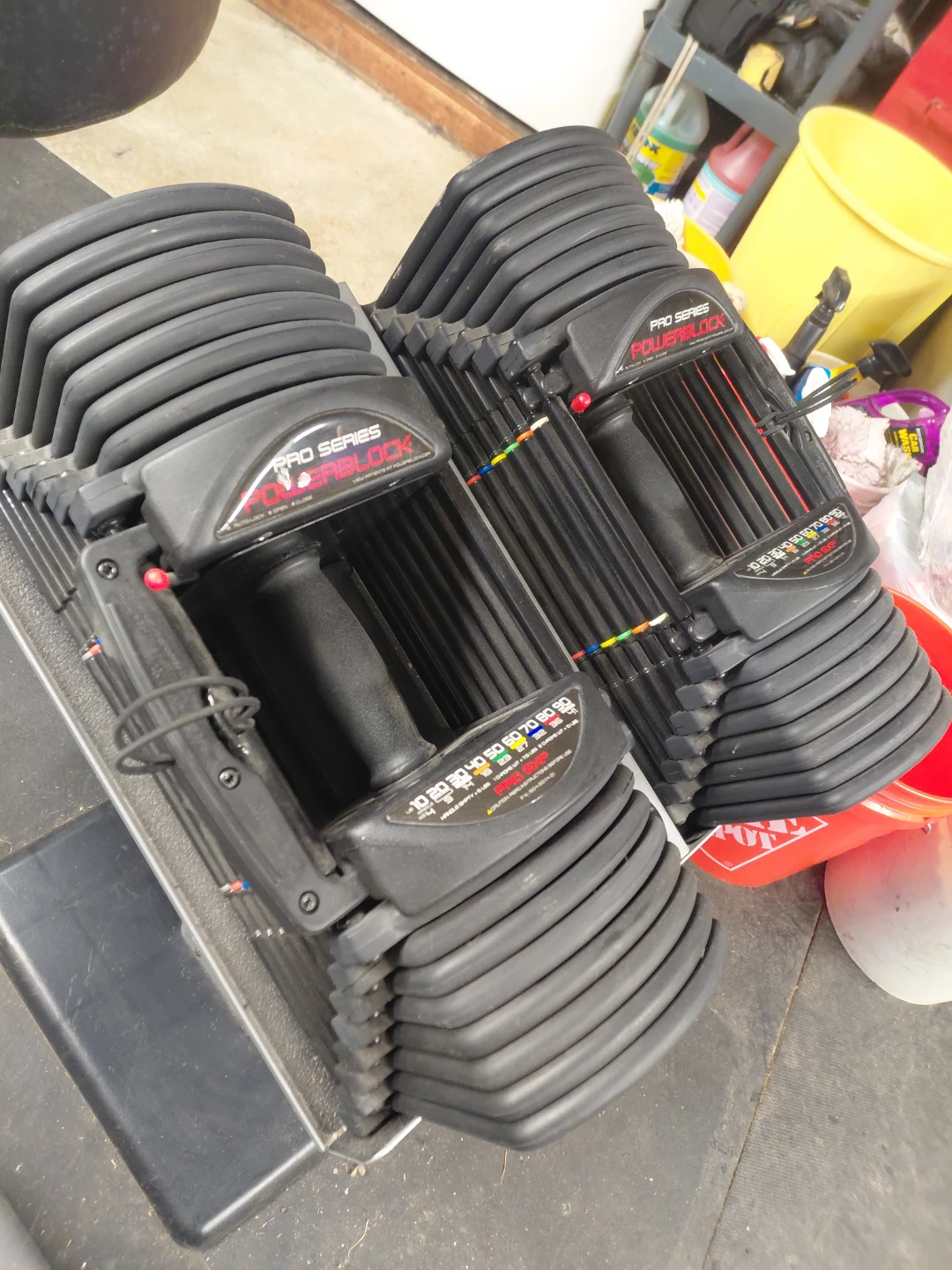 PowerBlock Pro Series Adjustable Dumbbells with Stand - photo 2